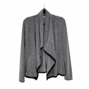 Jack by BB Dakota Women's Speckled Textured Knit‎ Draped Open Cardigan Size M